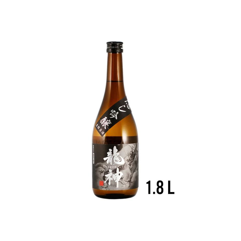 Ryujin Brewery Dragon God Kakushi Nama Genshu Ginjo Sake (1.8L)