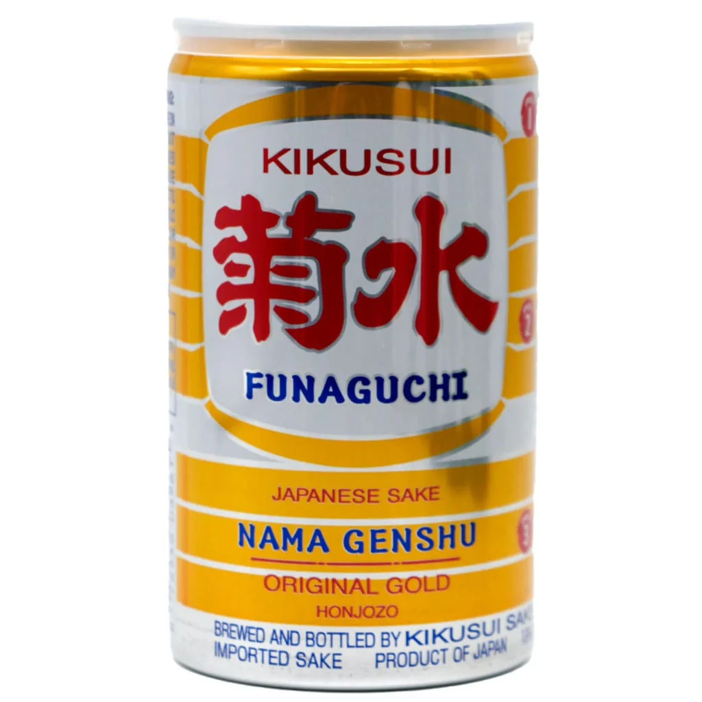 Kikusui Funaguchi Brewery Classic Yellow Nama Can 200ml