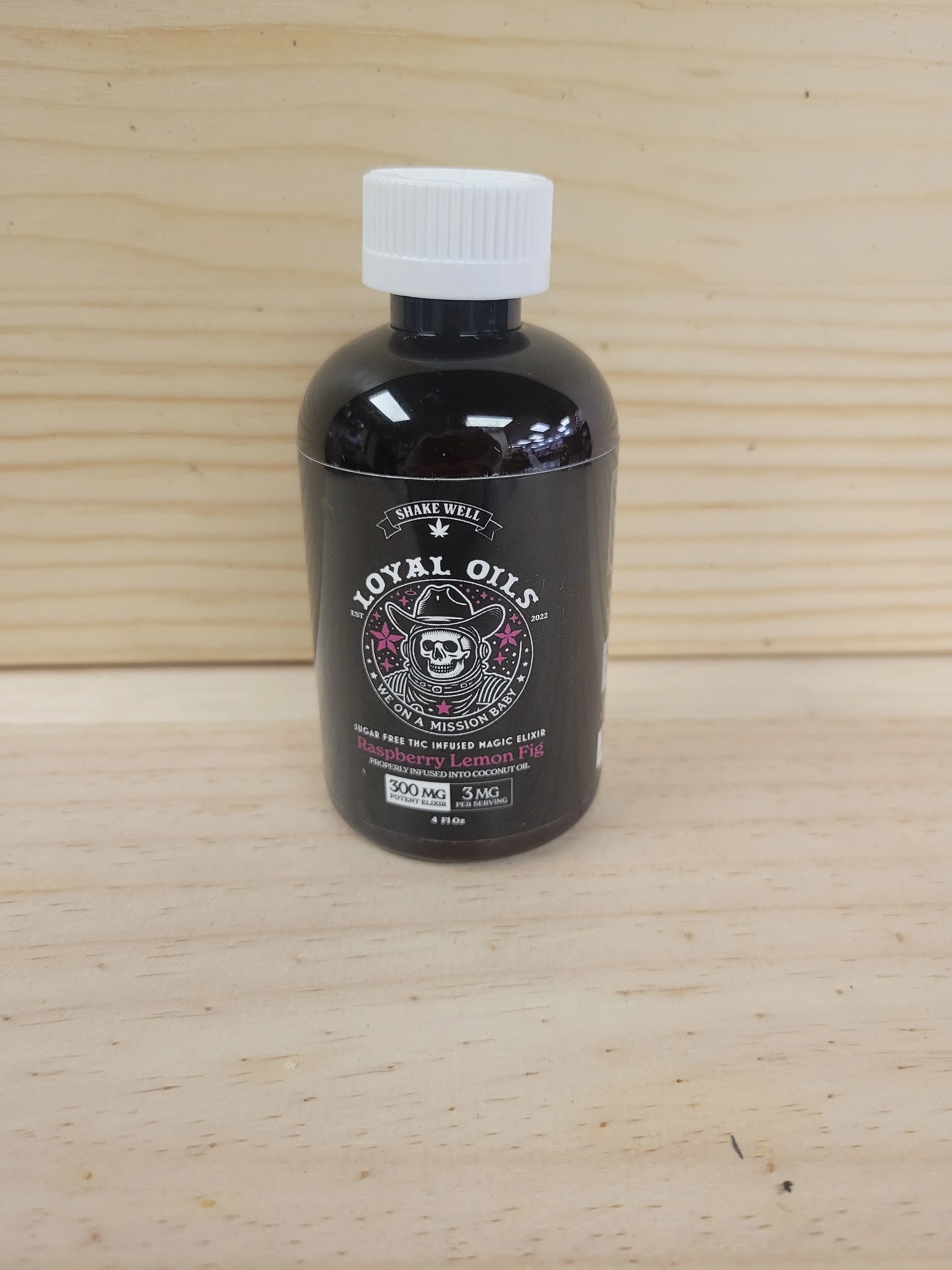 Loyal Oils Raspberry Lemon Fig 300mg Elixir