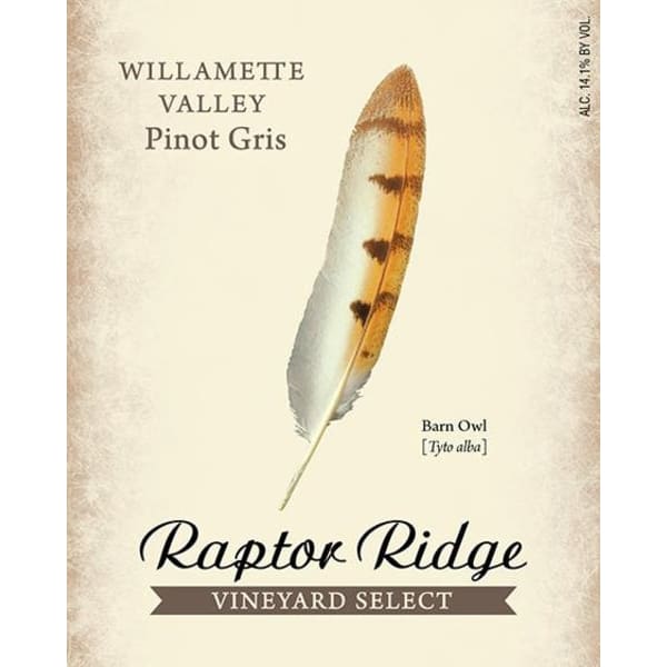 Raptor Ridge 2024 Vineyard Select Pinot Gris