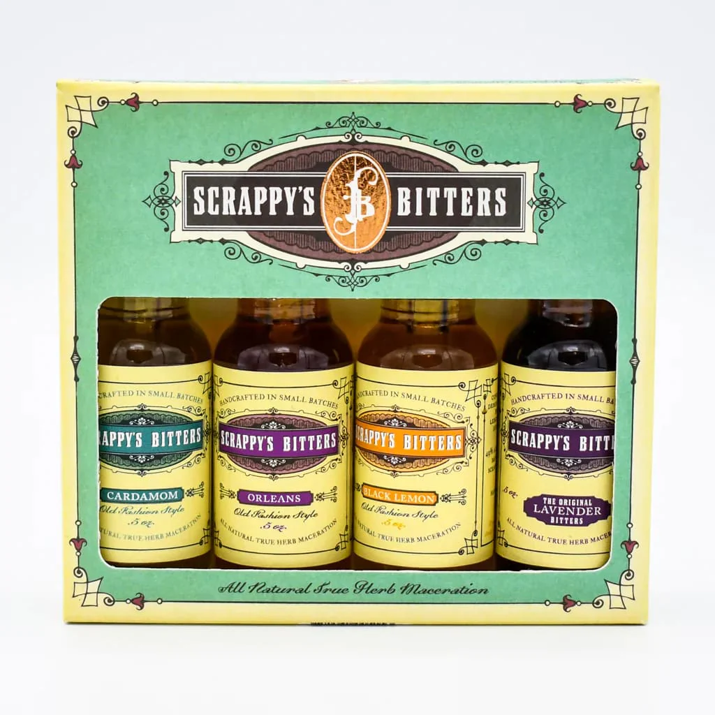 Scrappy's Bitters New Classics Box (4 x 0.5oz)