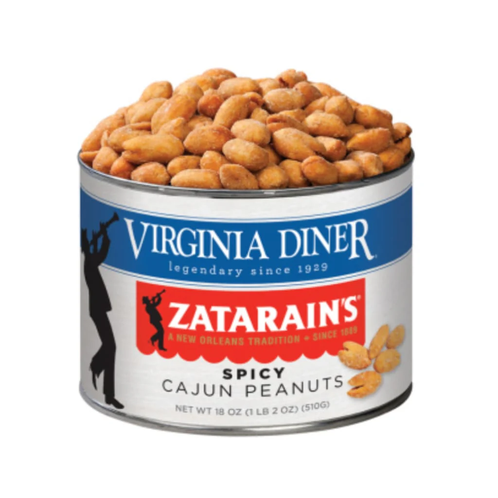 Virginia Diner Zatarain's Spicy Cajun Peanuts