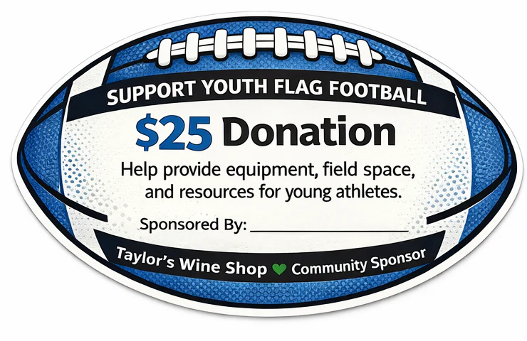 Support Youth Flag Football - $25 Donation