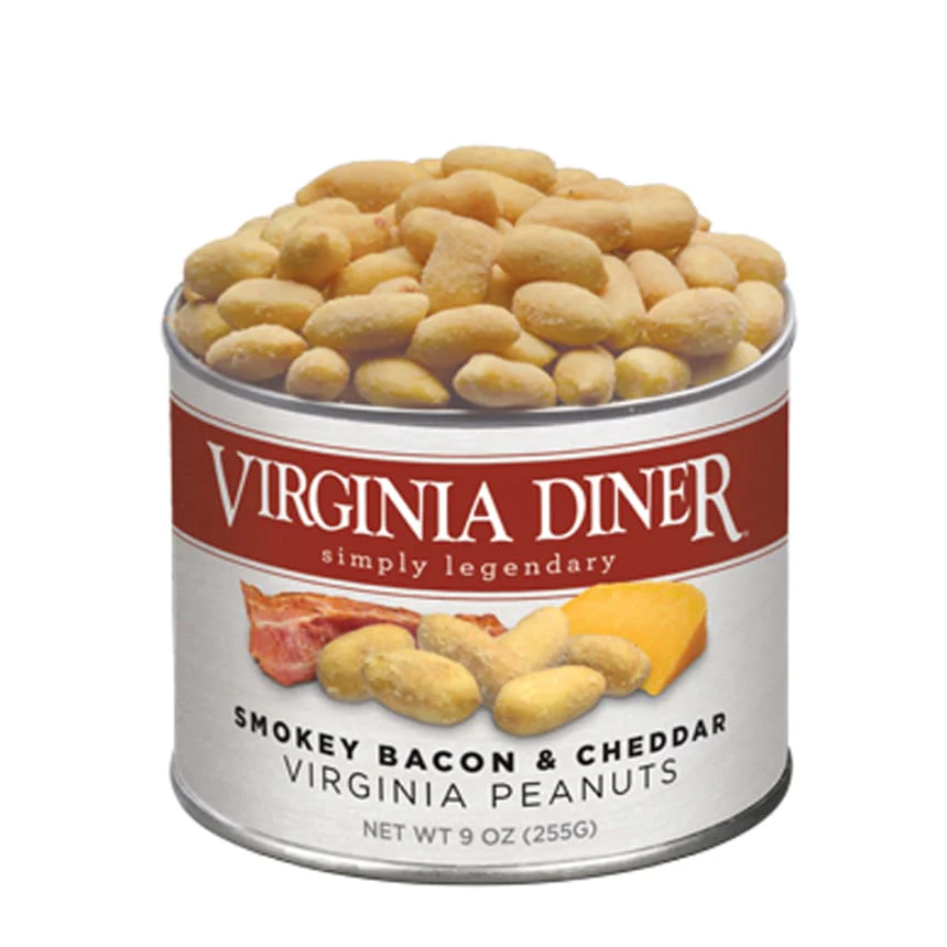 Virginia Diner Smokey Bacon Chedder Peanut 9oz